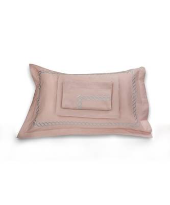 Coral Peach Sateen Finished Ultra Soft Cotton Bedsheet 1