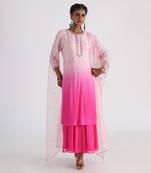 Pink rua kurta set