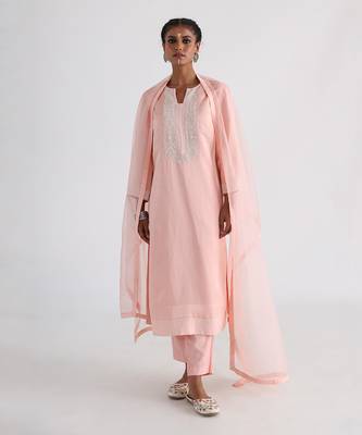 Pink ruhae kurta set 1