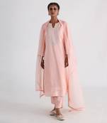 Pink ruhae kurta set