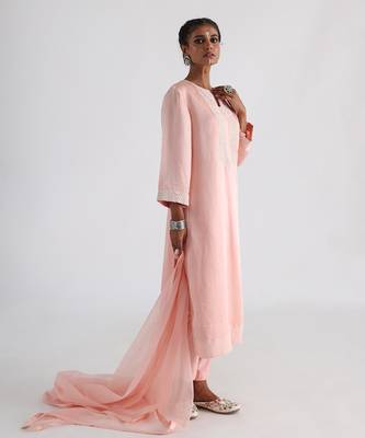 Pink ruhae kurta set 2
