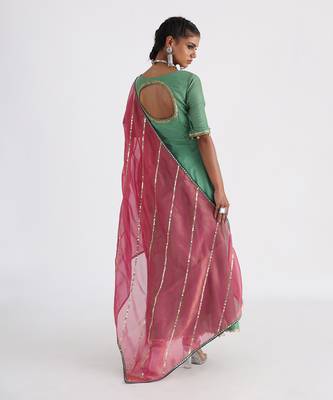 Green angrakha set 3