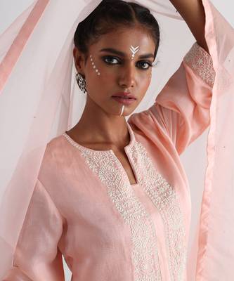 Pink ruhae kurta set 3