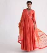 Orange aayat anghrakha set