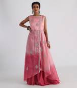 Pink fiza sharara set