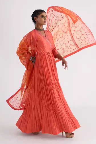 Orange aayat anghrakha set