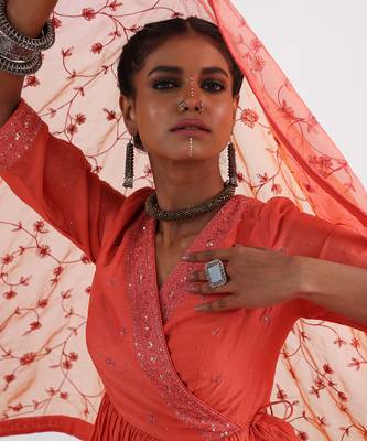 Orange aayat anghrakha set 3