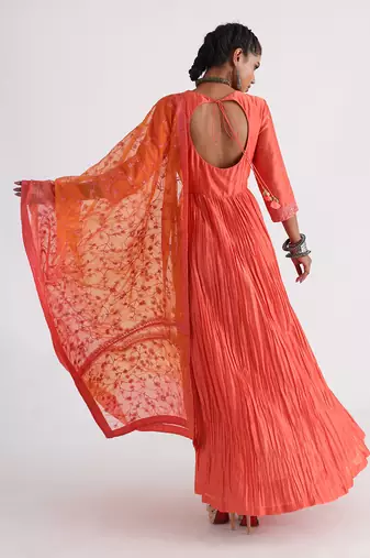 Orange aayat anghrakha set