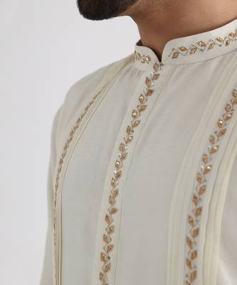 Off white ruakh kurta set 3