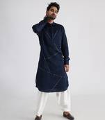 Navy nilah kurta set
