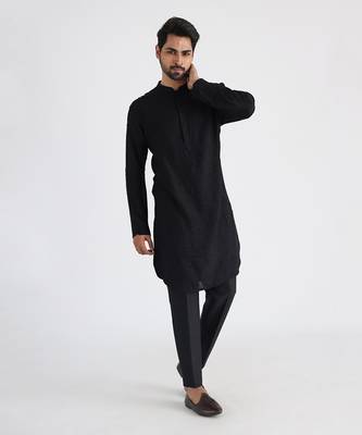 Black adeem kurta set 1