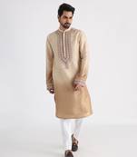 Off white nabeel kurta set