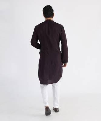 Brown kurta set 2