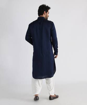 Navy nilah kurta set 4