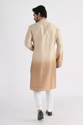 Off white nabeel kurta set