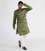 Olive kurta set