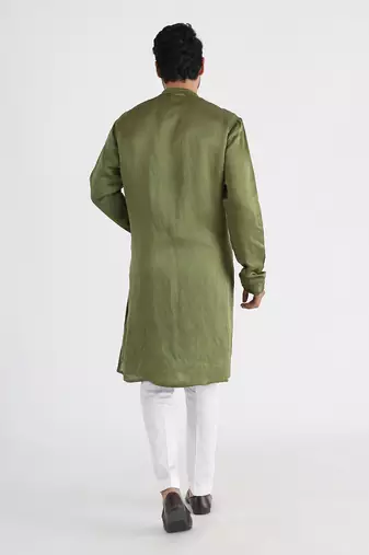 Olive kurta set