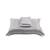 Modern Grey Sateen Finished Ultra Soft Cotton Bedsheet