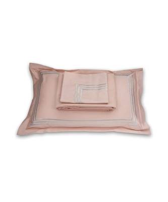 Coral Peach Sateen Finished Ultra Soft Cotton Bedsheet 1