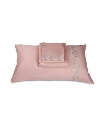 Coral Peach Sateen Finished Ultra Soft Cotton Bedsheet 1