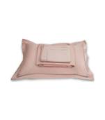 Coral Peach Sateen Finished Ultra Soft Cotton Bedsheet