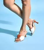 Brown tiramisu heels