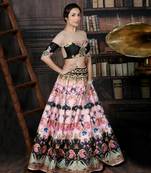 Multicolor Moscow Lehenga Set