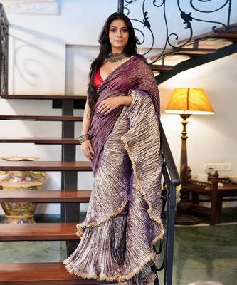 drape saree set 1