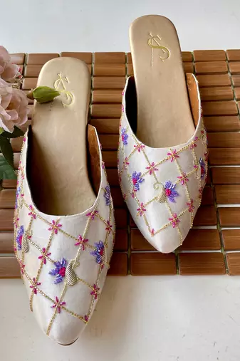 Silver kairi mules