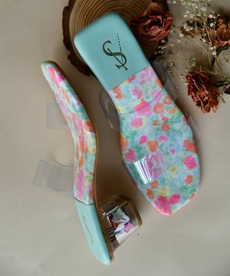 Multicolor spring heels 1