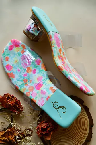 Multicolor spring heels