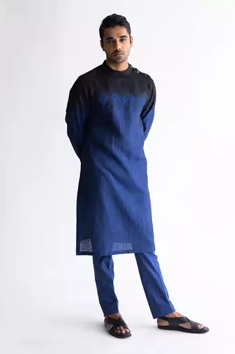 Beryl blue kurta set