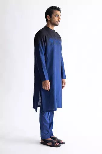 Beryl blue kurta set