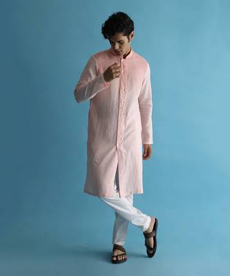 Calla pink kurta 3