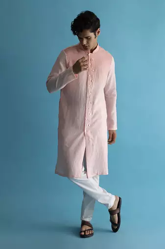 Calla pink kurta