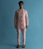 Abendrot pink kurta set