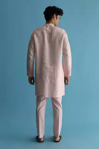 Abendrot pink kurta set