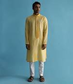 Auretta yellow kurta set