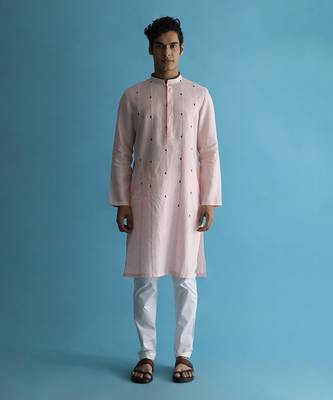 Antheia pink kurta 1