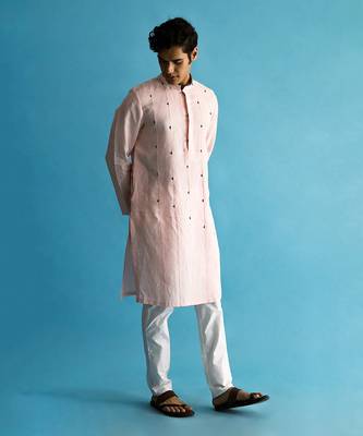 Antheia pink kurta 4