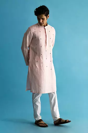 Antheia pink kurta