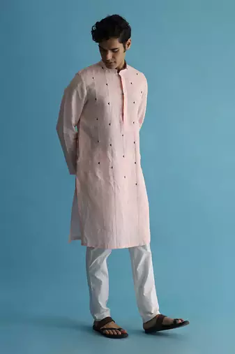 Antheia pink kurta