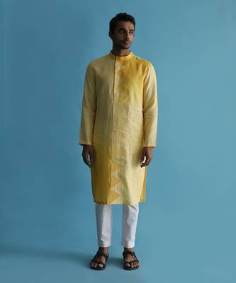 Elayne yellow kurta 1
