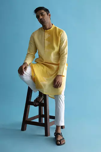 Elayne yellow kurta