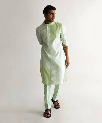 Elayne green kurta 3