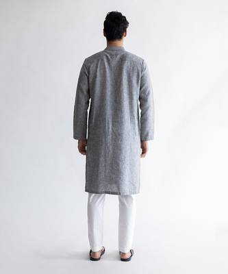Elayne grey kurta 3