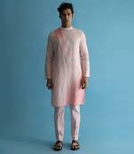 Meadow pink kurta