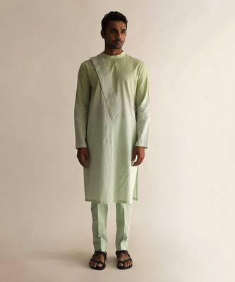 Meadow green kurta 1