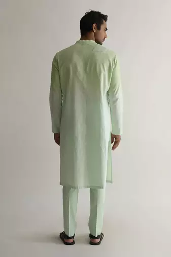 Meadow green kurta
