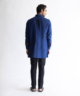 Sapphire blue shirt 2